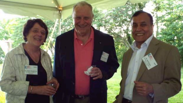 Professor Helen Daugherty, CSD Advisory Board, Tom Daugherty, SMCM Foundation, and Professor Asif Dowla.
