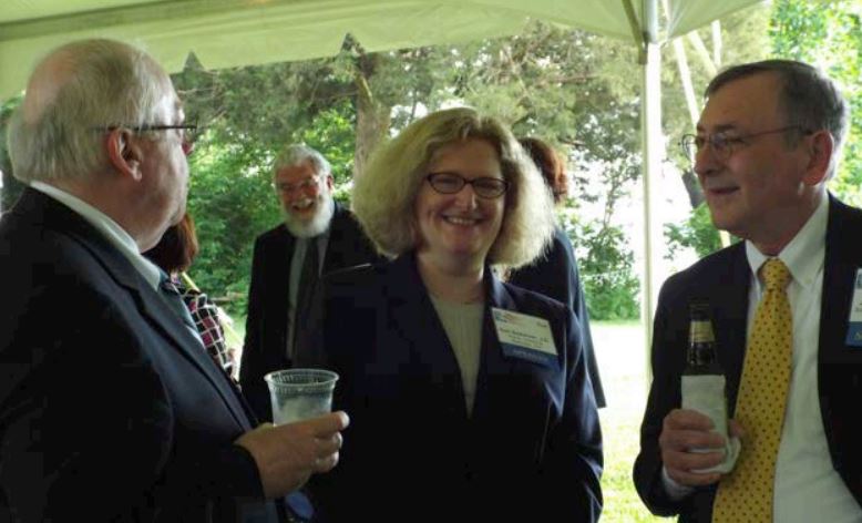 George with Attorneys Gail Gottehrer and Jack Gohn