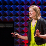 Jordan presenting a 2014 TED talk
