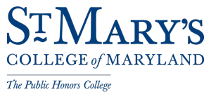 St. Mary's Logo - Left Aligned - Navy