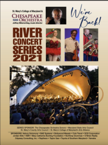 Cover of the River Concert Series 2021 Program