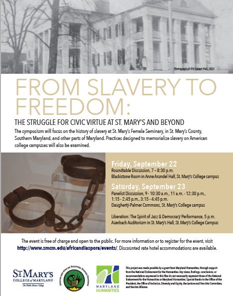 FromSlaveryToFreedomSymposium flyer