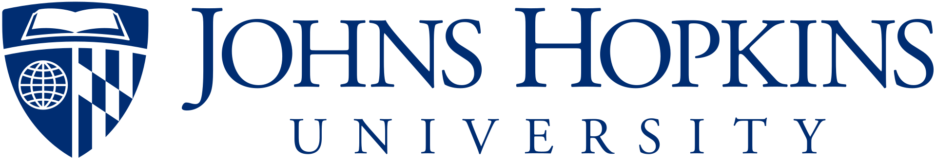 Johns Hopkins University logo, By Source, Fair use"