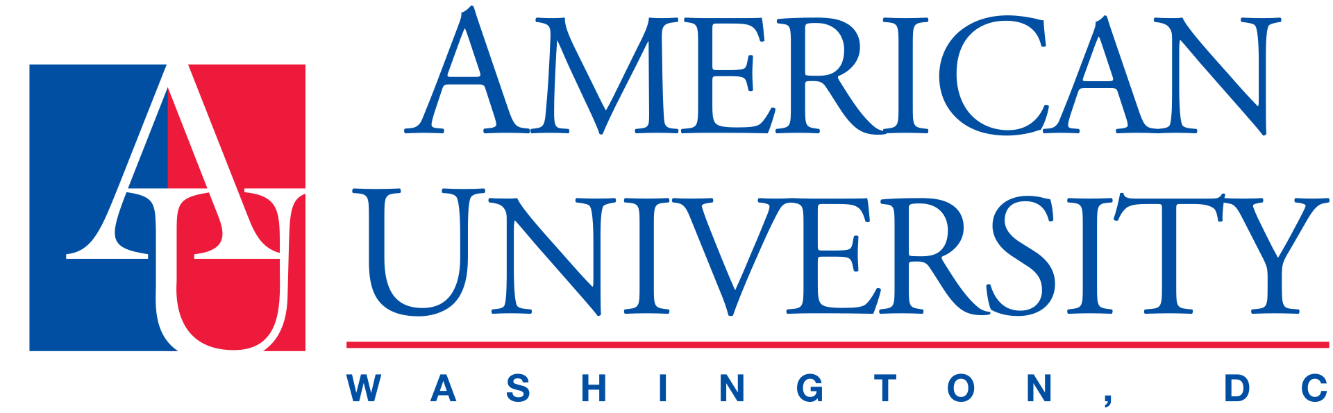 American University logo, By American University "