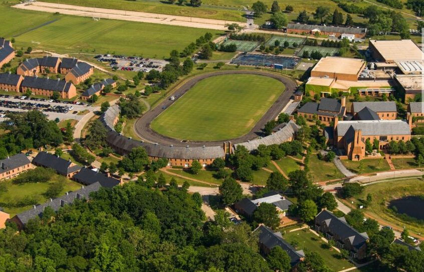 Aerial photo of North Campus