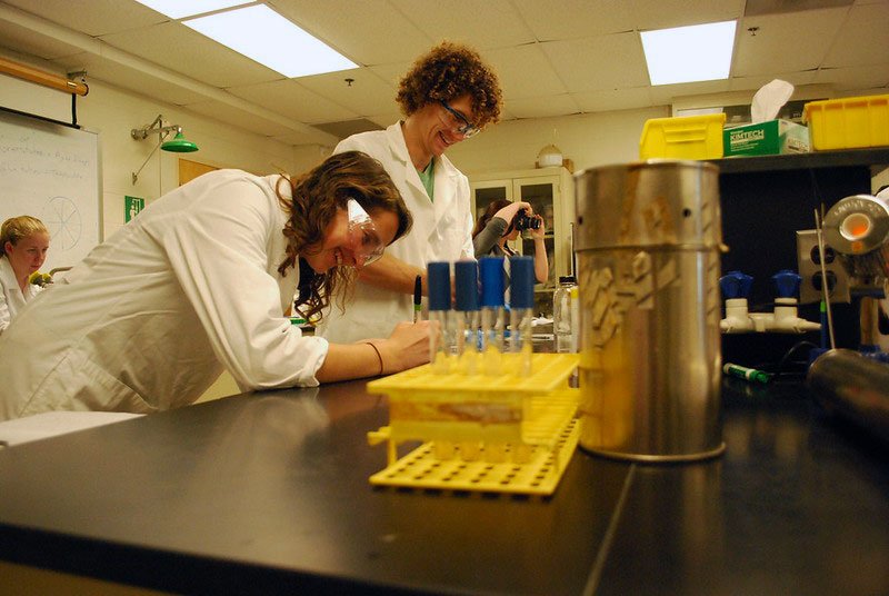 SMCM biology lab