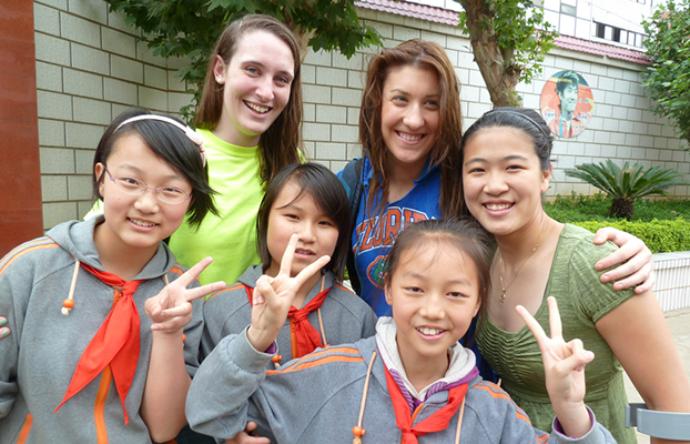 Students in China
