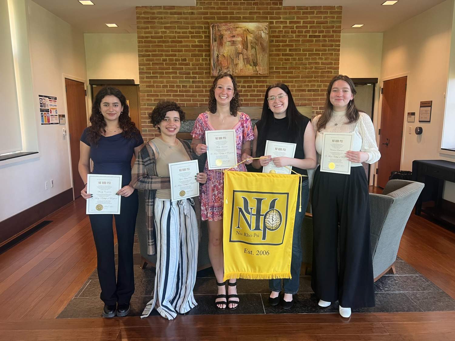 Nu Rho Psi – The National Honors Society for Neuroscience Majors