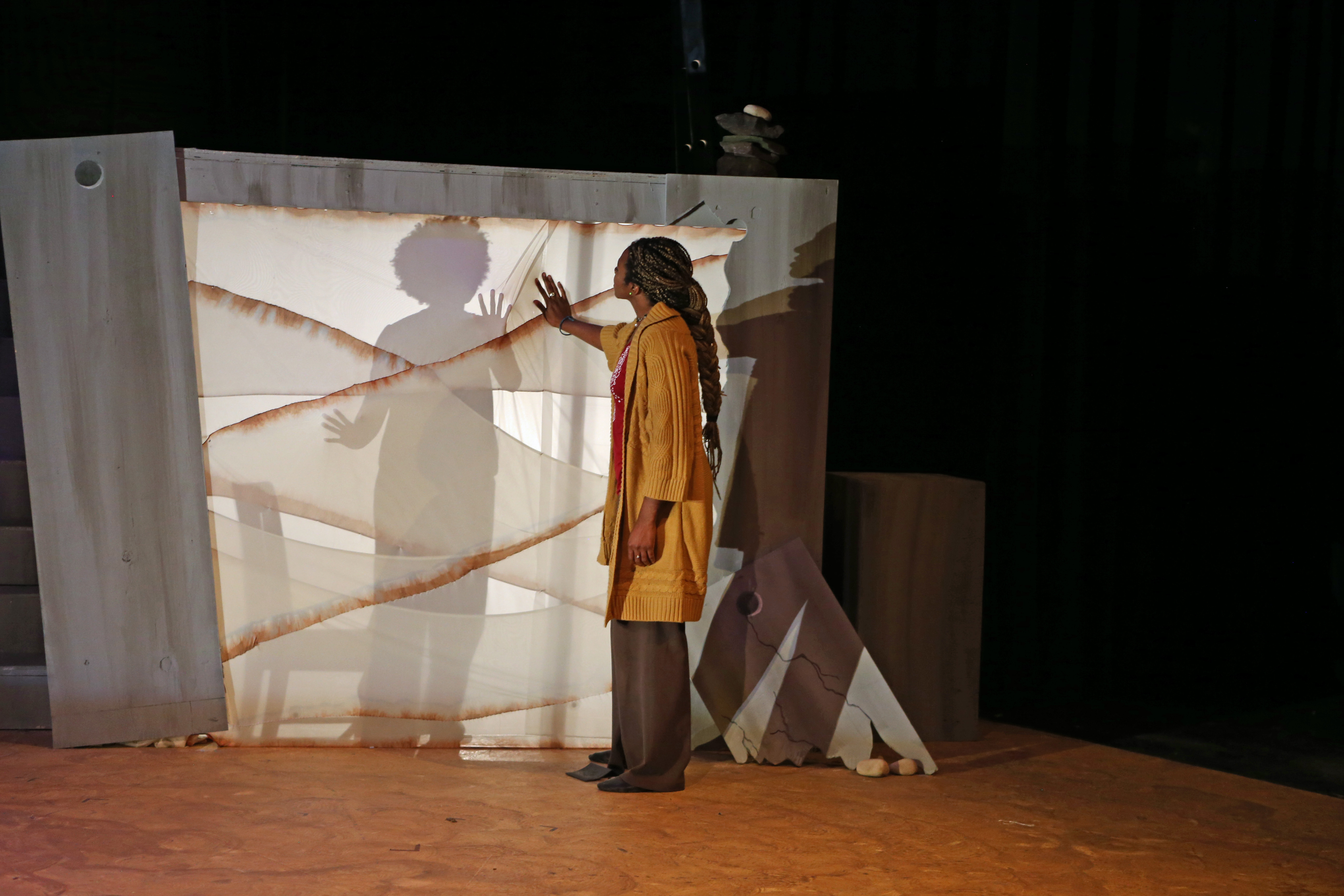 A scene from the play 