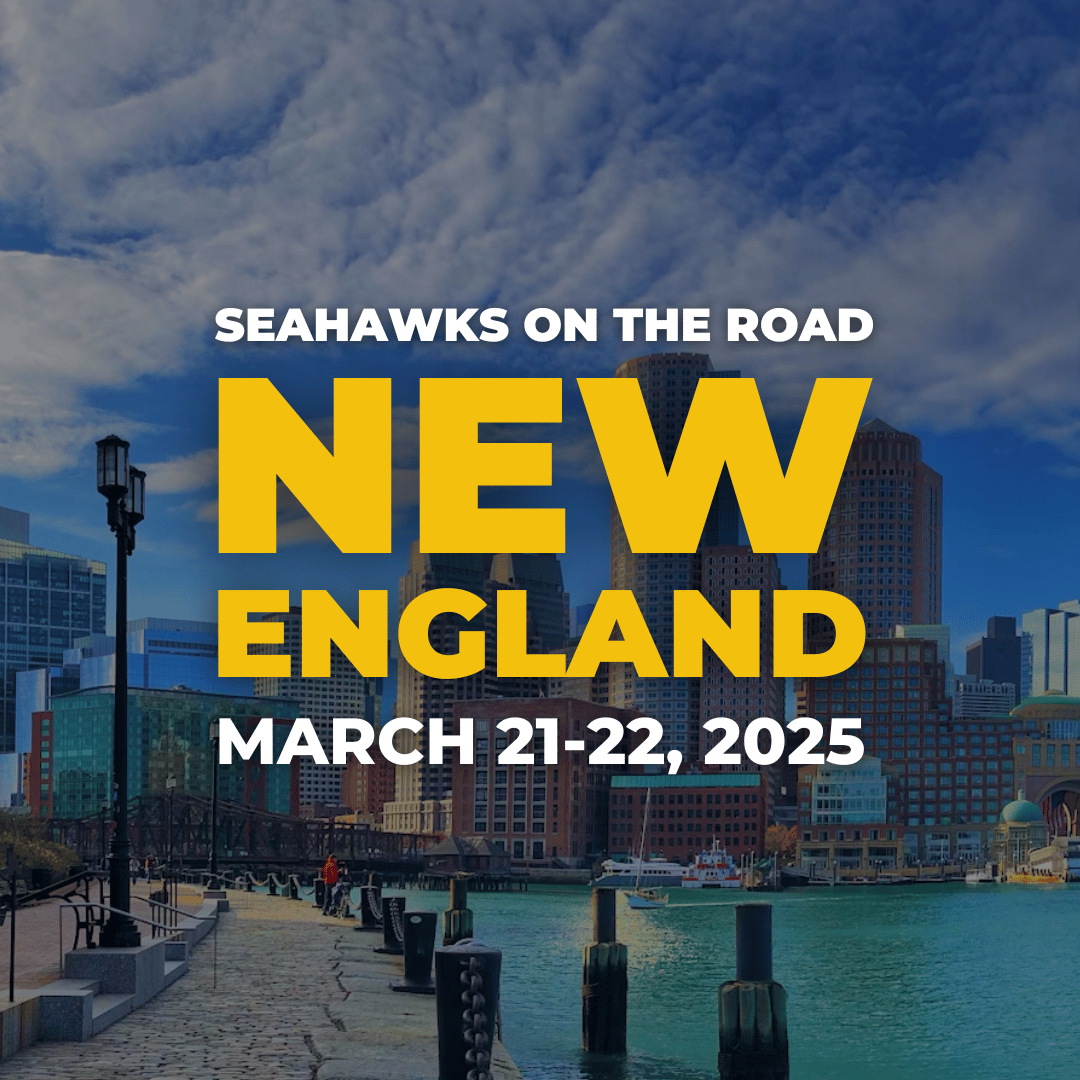 Seahawks on the Road, New England, March 21-22, 2025