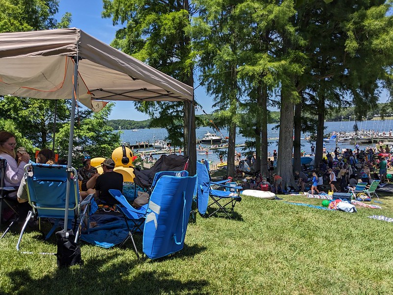 SMCM waterfront during Alumni Weekend