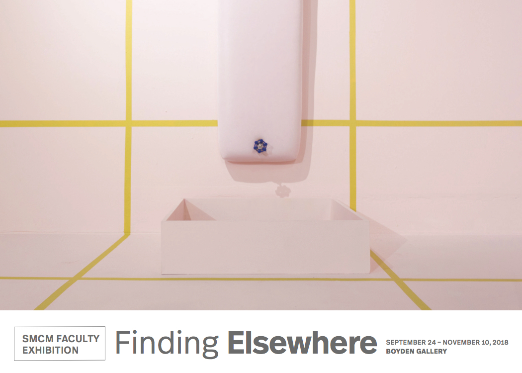 SMCM Faculty Exhibition: Finding Elsewhere Postcard