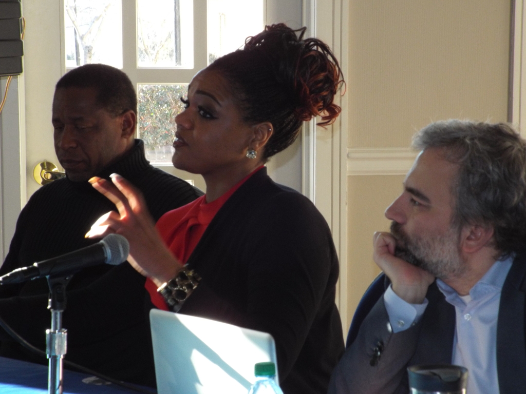 Dr. Garrey Dennie, Dr. Janna Thompson and Dr. Faruk Eray Düzenli were invited to comment on student presentations at the workshop.