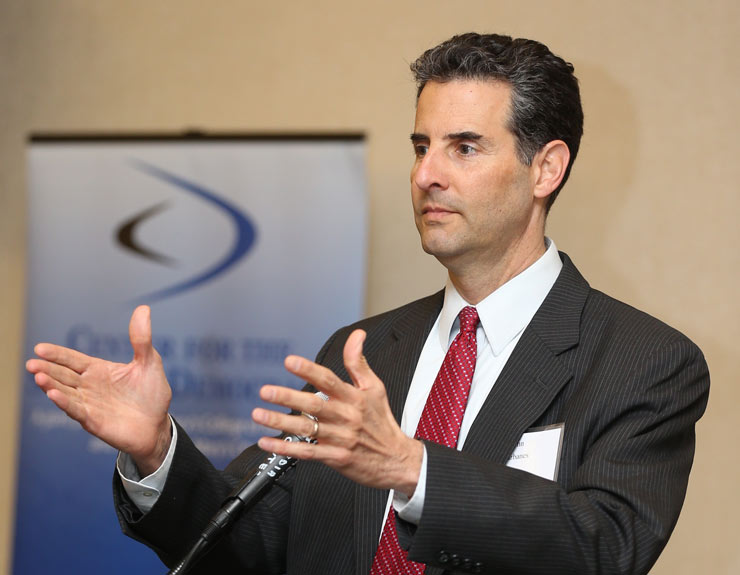 Congressman John Sarbanes (D-MD) speaks at the United Not Divided –forum in Baltimore on March 31st.