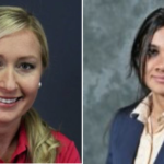 Amanda Deerfield and Sriparna Ghosh pictured