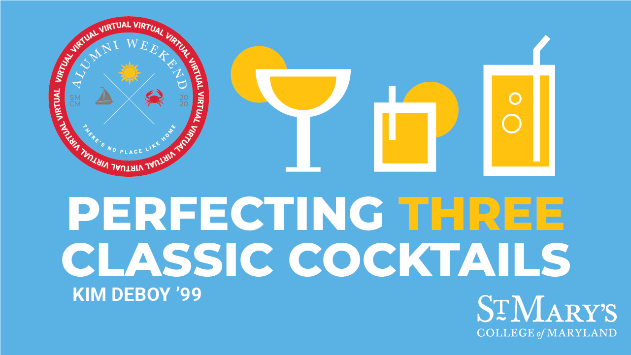 Perfecting Three Classic Cocktails graphic illustration