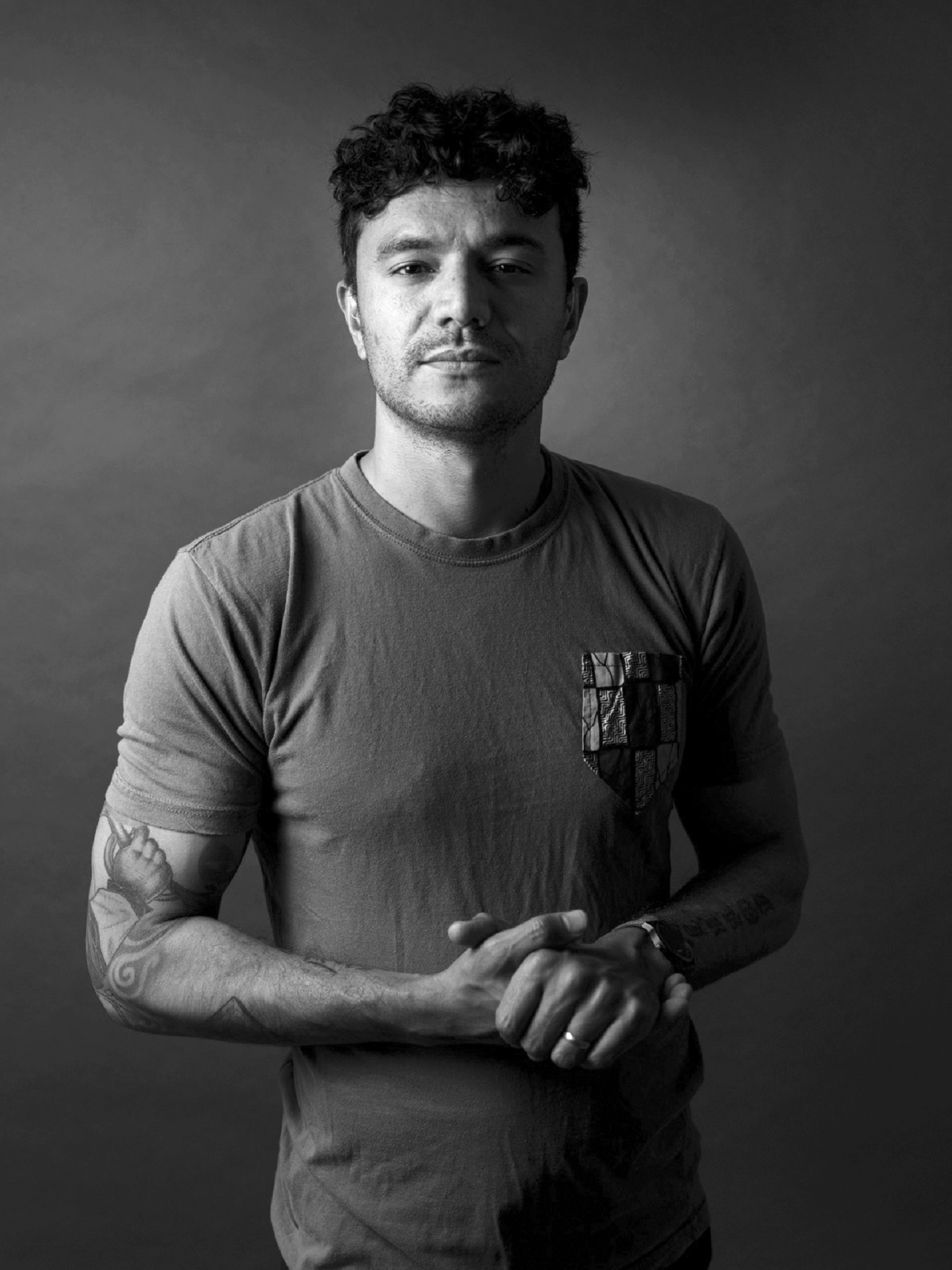 Raymond Antrobus 2021 byAdamDocker bw Yona Harvey headshot portrait