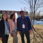 (L-R) Hannah Murphy, Chikondi Kulemeka, Sidi Chleuh pictured