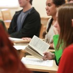 Students reading