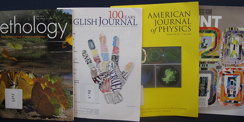 academic journal covers