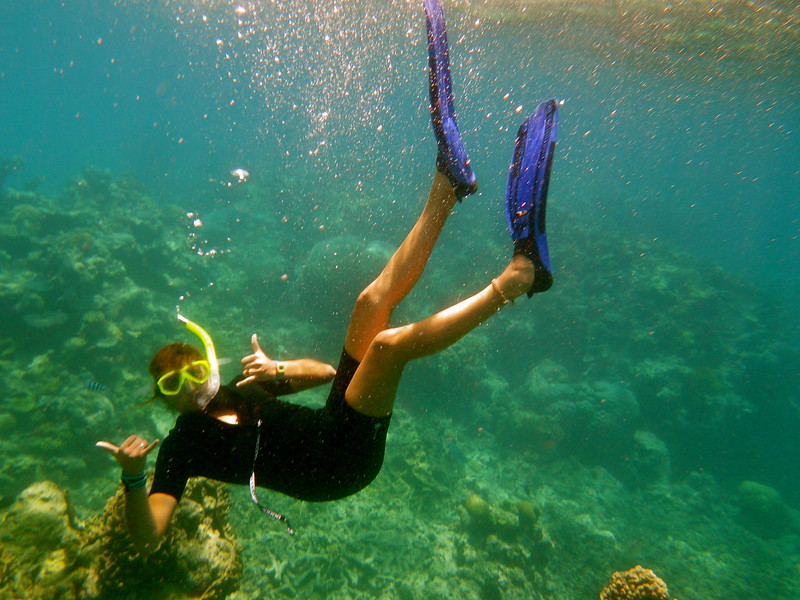 SMCM study abroad scuba diving