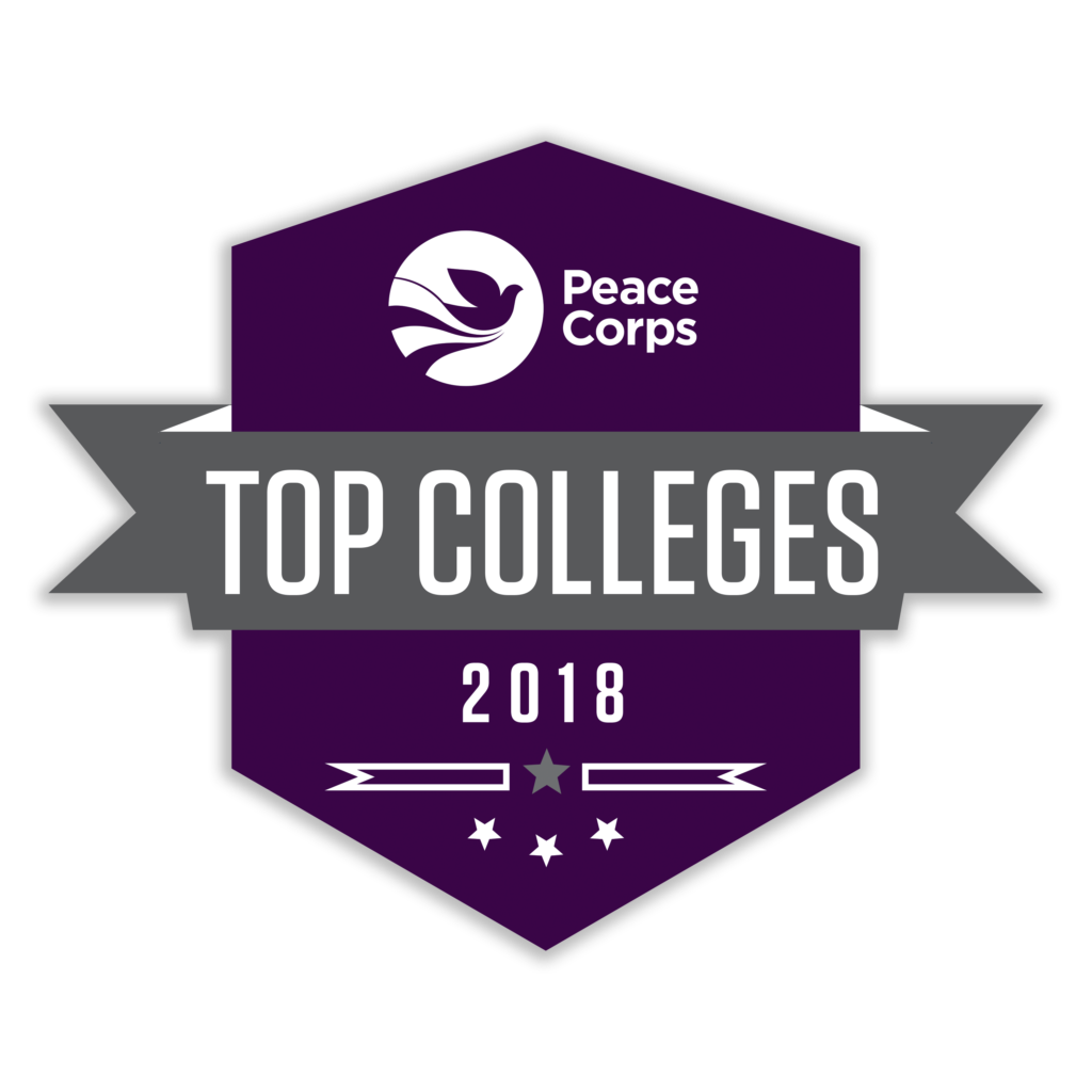 Peace Corps Top Colleges logo