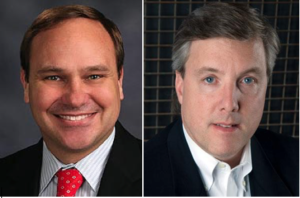 pictured (L-R) State Senator Steve Waugh, Steve McMahon