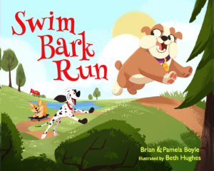 Swim Bark Run book cover art 