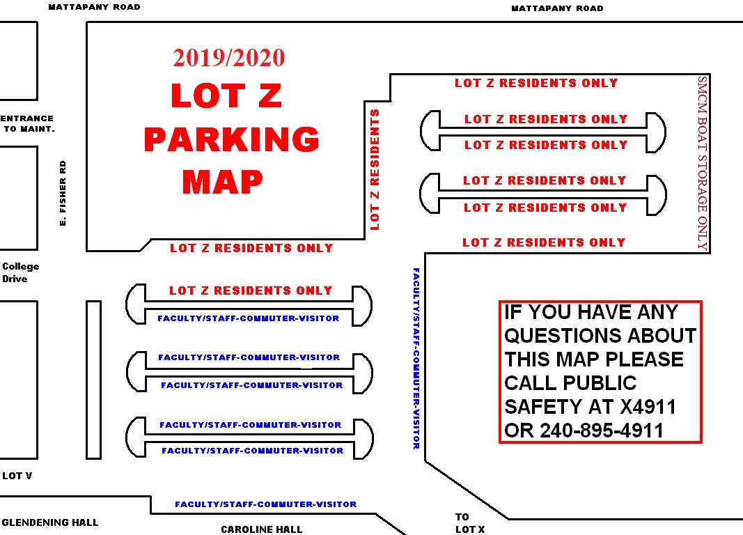 Parking Lot Assignments Office Of Public Safety