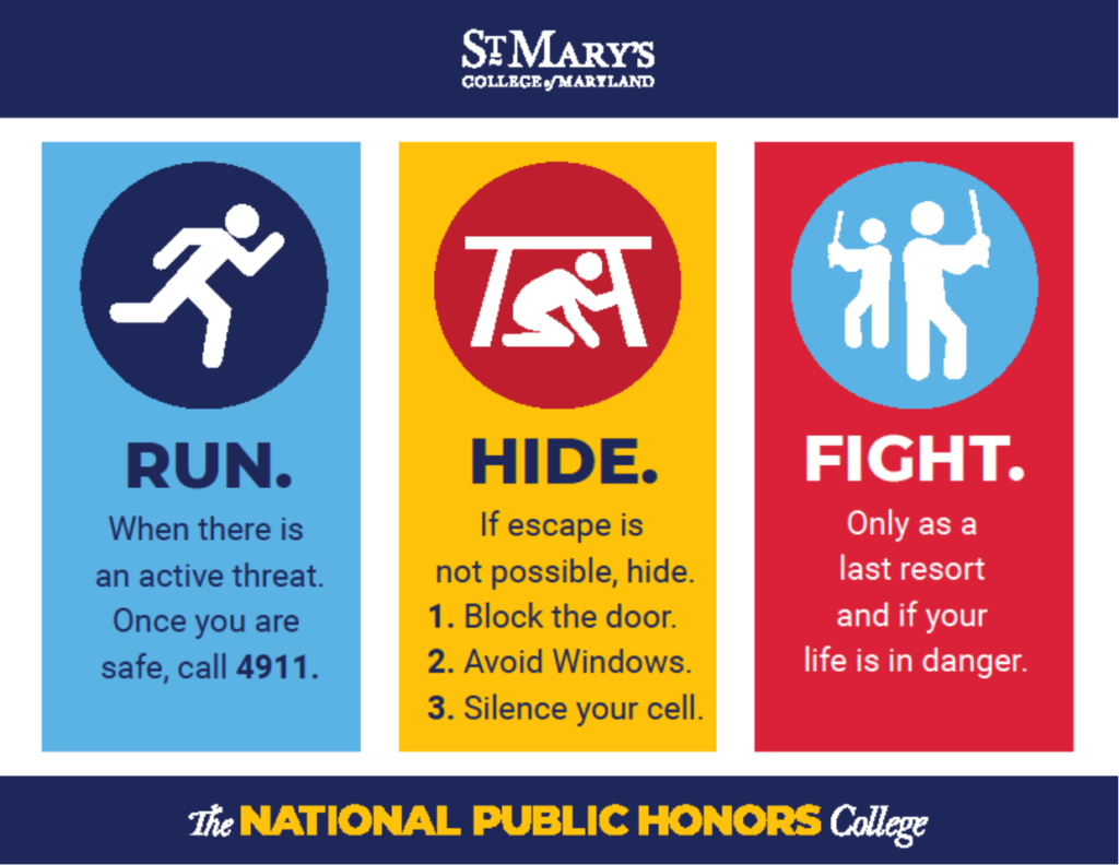 Run Hide Fight Active Shooter Protocol Office Of Public Safety