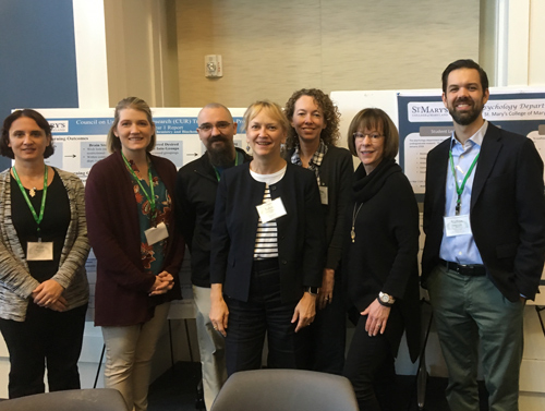 SMCM faculty and staff at the November 2018 CUR conference