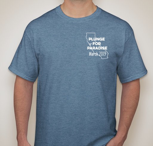 front of Polar bear plunge t-shirt