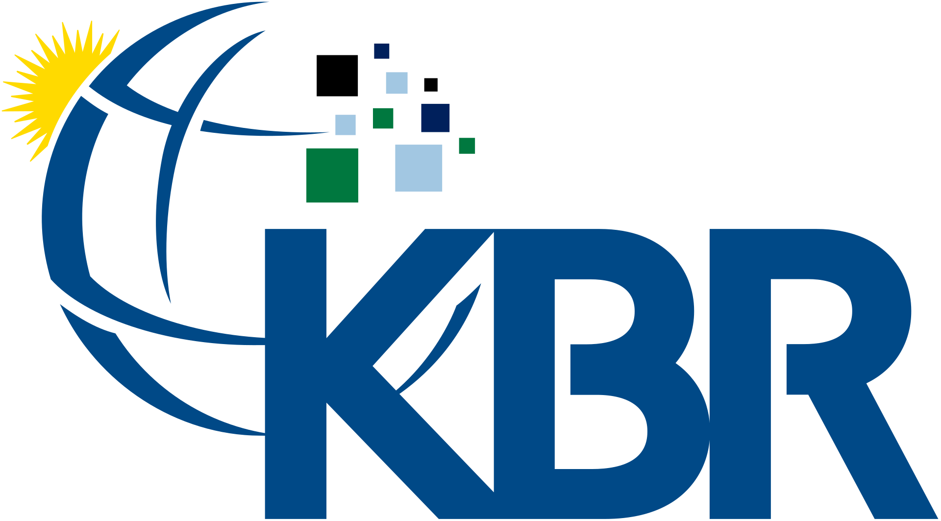 KBR, Inc. logo, By Source (WP:NFCC#4), Fair use, https://en.wikipedia.org/w/index.php?curid=61420148