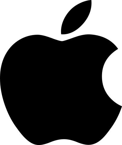 Apple Logo, By Original: Rob Janoff - https://www.apple.com/ac/globalnav/2.0/en_US/images/ac-globalnav/globalnav/apple/image_large.svg, Public Domain, https://commons.wikimedia.org/w/index.php?curid=10472152