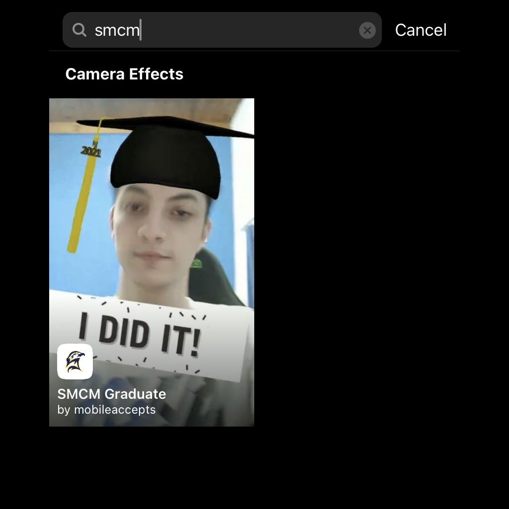 screenshot: Search for "smcm" screenshot: Search for "smcm"