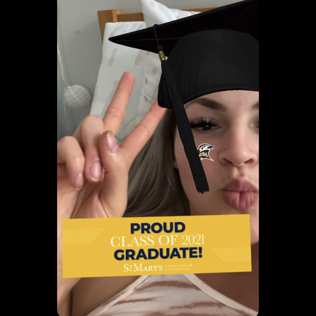 screenshot of instagram filter for SMCM graduates screenshot of instagram filter for SMCM graduates