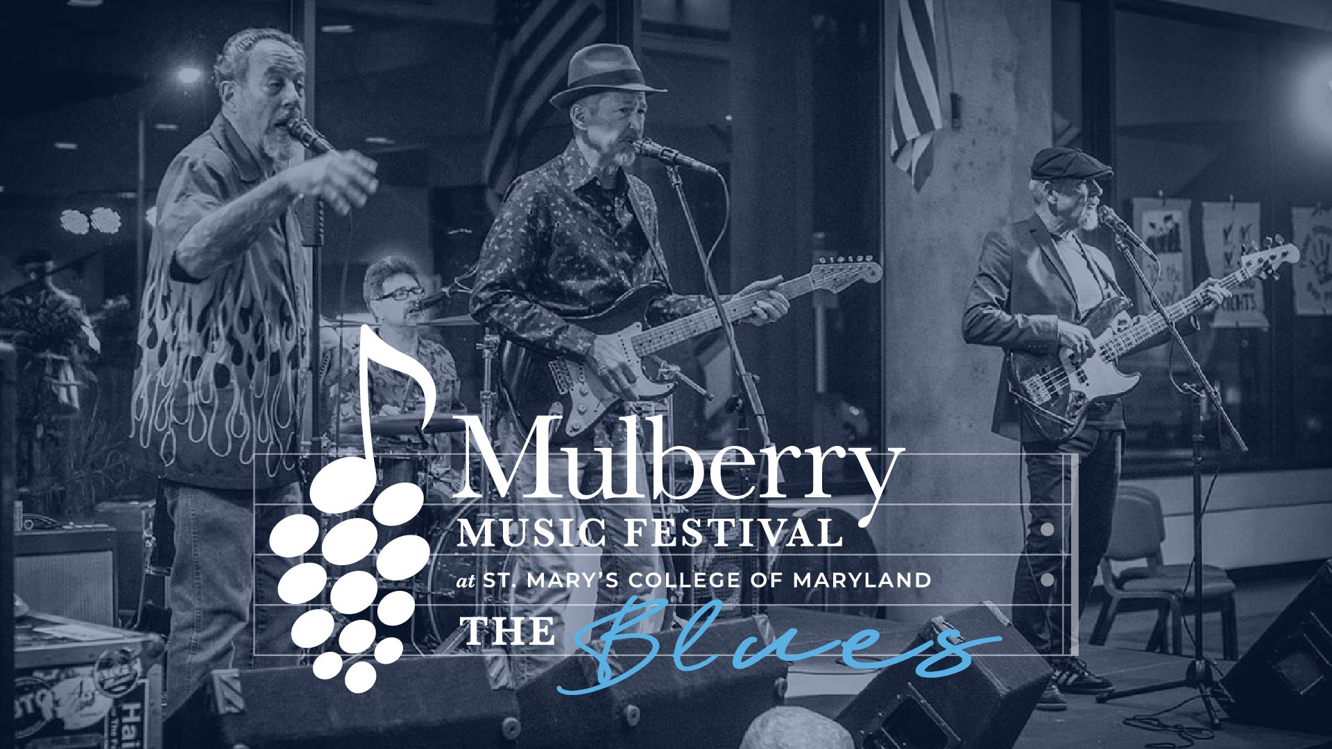 Mulberry Music Festival, at St. Mary's College of Maryland, presents The Blues Mulberry Music Festival, at St. Mary's College of Maryland, presents The Blues